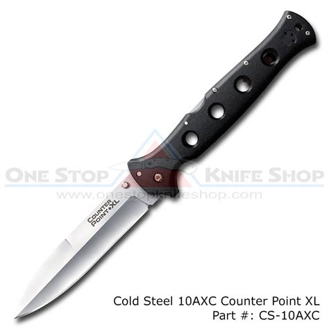 cold steel 10axc counter point xl knife open box|Cold Steel Counter Point XL .